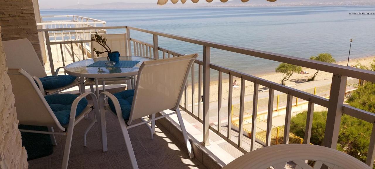 Sea View Perea Apartment Peraia  Bagian luar foto