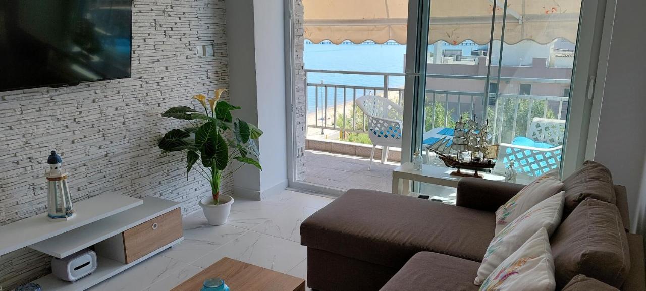 Sea View Perea Apartment Peraia  Bagian luar foto
